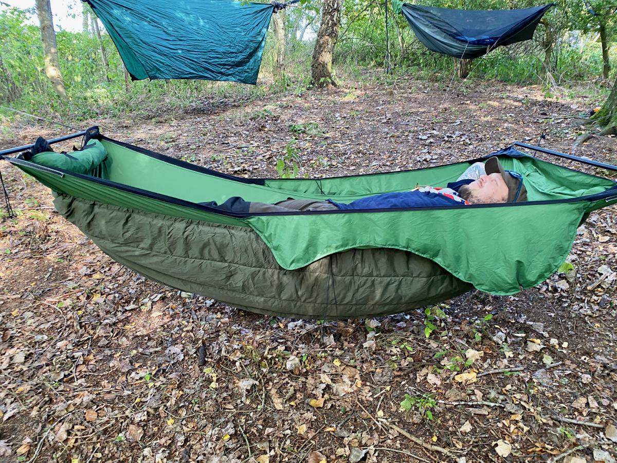Warbonnet Ridgerunner + Robens Trace Underquilt